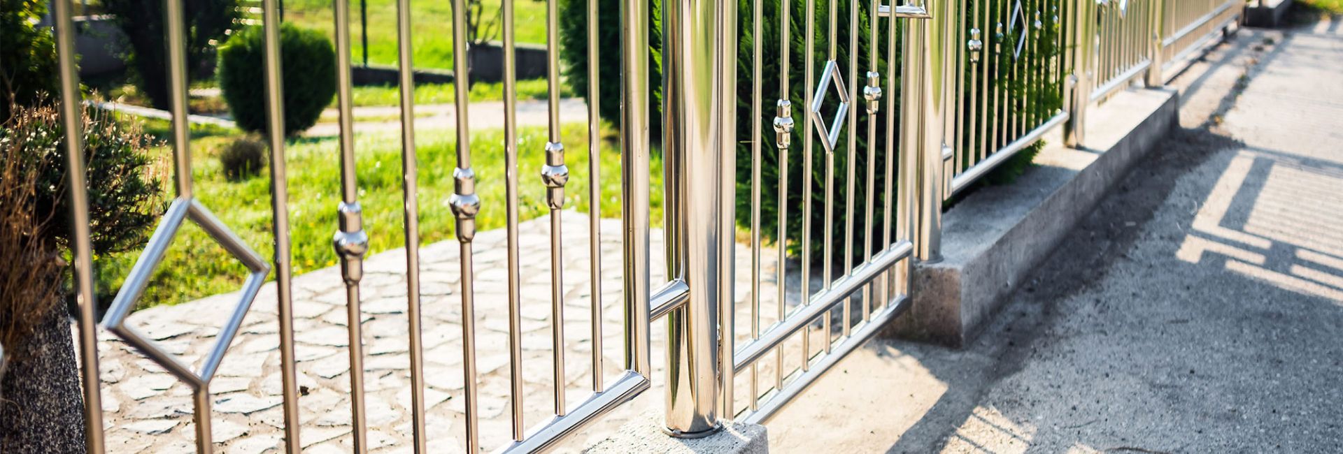 Edelstahlzaun